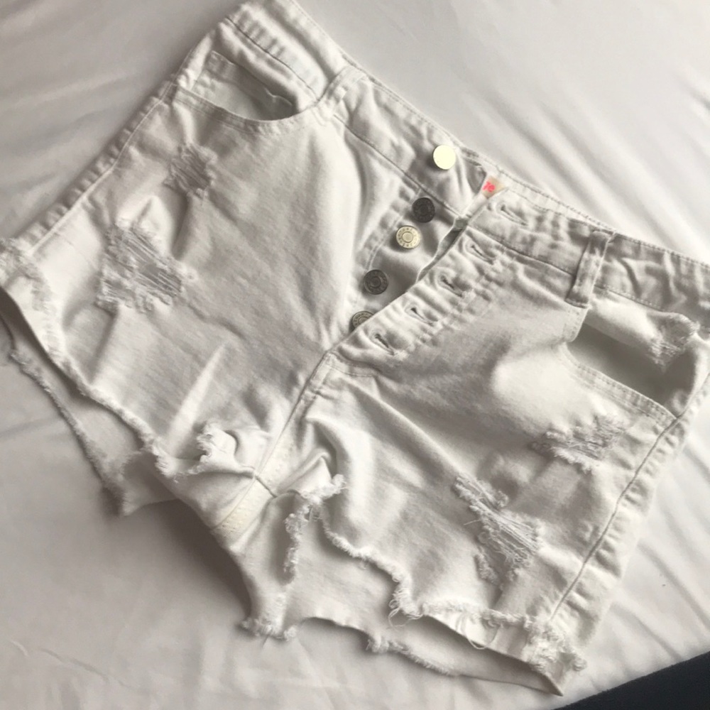 White shortyyys